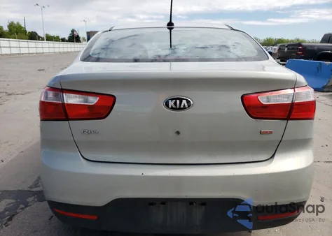 2013 Kia Rio Lx из США, поврежденный, VIN KNADM4A38D6136334